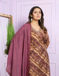 Antique Fashion 1 Kurti Pant Dupatta Set Collection  - XXL