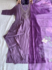 Antique Fashion 1 Kurti Pant Dupatta Set Collection  - S