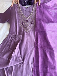 Antique Fashion 1 Kurti Pant Dupatta Set Collection  - S