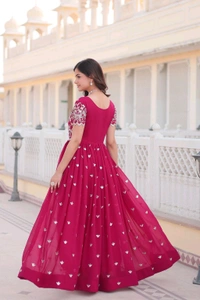 Antique Fashion 1 PREMIUM READYMADE DESIGNER GOWN COLLECTIONS - colour 1, M