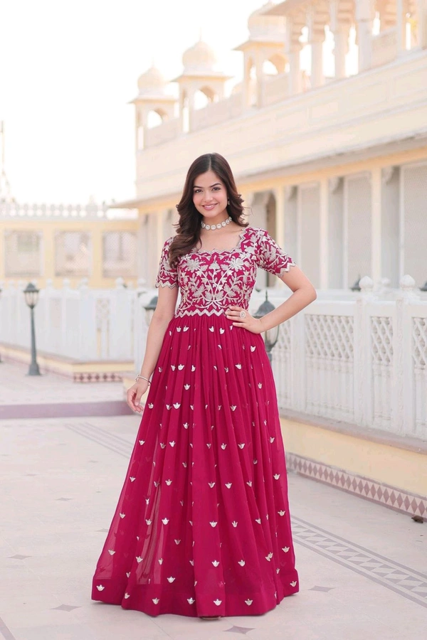 Antique Fashion 1 PREMIUM READYMADE DESIGNER GOWN COLLECTIONS - colour 1, XL