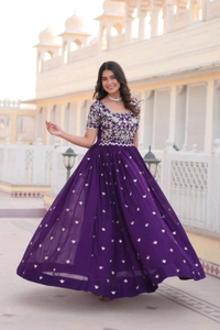 Antique Fashion 1 PREMIUM READYMADE DESIGNER GOWN COLLECTIONS - colour 2, XXL