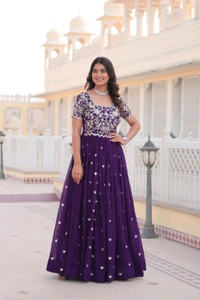 Antique Fashion 1 PREMIUM READYMADE DESIGNER GOWN COLLECTIONS - colour 2, XXL