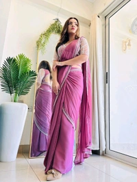 Antique Fashion 1 Shimmer and shine This wedding season flaunt with this Irresistible party wear saree  get ready to slay - S