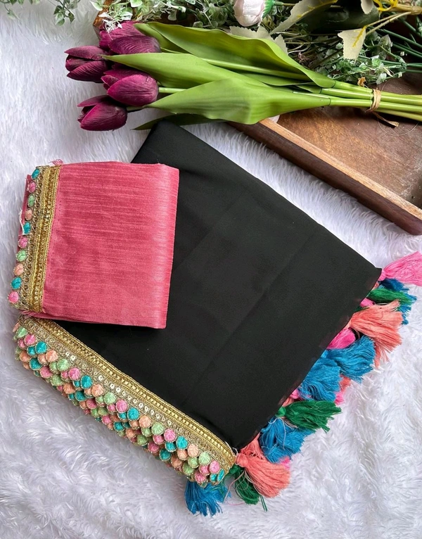 Antique Fashion 1 We get you what you heavy georgette collection - colour 1