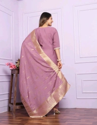 Antique Fashion 1 Kurti Pant Dupatta Set Collection  - colour 2, XL