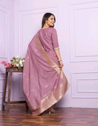 Antique Fashion 1 Kurti Pant Dupatta Set Collection  - colour 2, XL