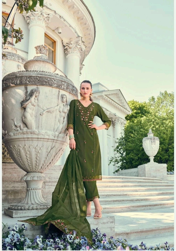 Antique Fashion 1 Kurti Pant Collection  - XXXL