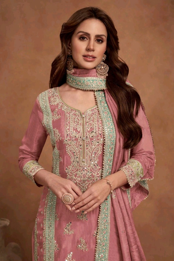 Antique Fashion 1 Kurti Plazo Set - colour 1, L