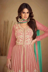 Antique Fashion 1 Kurti Plazo  - colour 1, XL