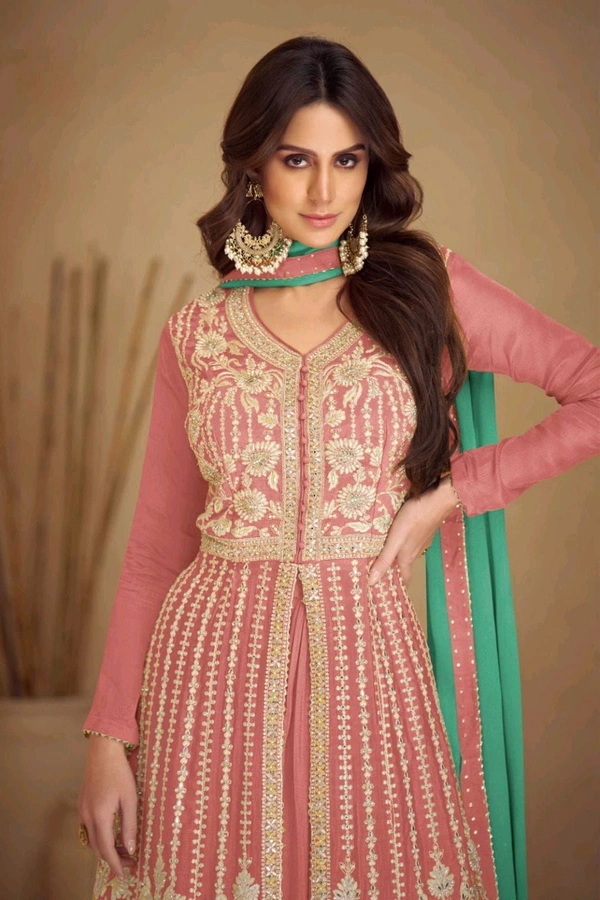 Antique Fashion 1 Kurti Plazo  - colour 1, XL