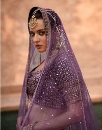 Antique Fashion 1 PURE VISCOS LYCRA CRYSTAL SILK WITH HANDWORK BLOUSE AND TALE CUT FULL LENGTH DUPATTA FRONT AND BACK EMBROIDERED WITH CANCAN 