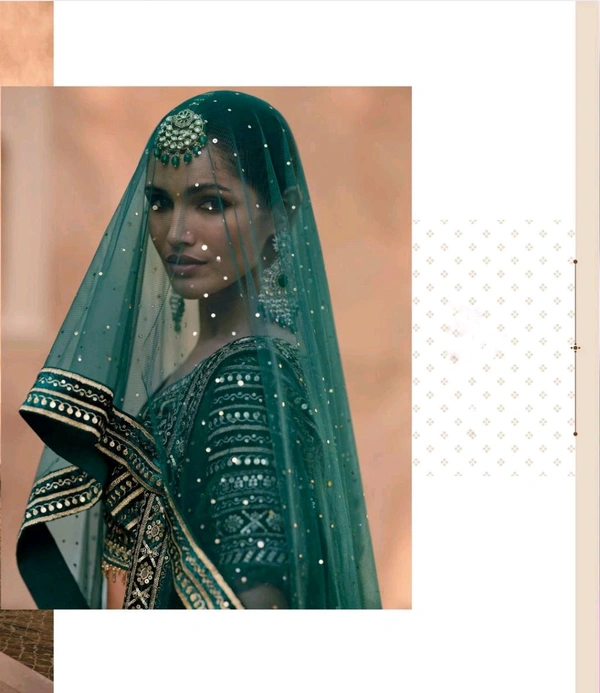 Antique Fashion 1 PURE VISCOS LYCRA CRYSTAL SILK WITH HANDWORK BLOUSE AND TALE CUT FULL LENGTH DUPATTA FRONT AND BACK EMBROIDERED WITH CANCAN 