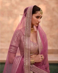 Antique Fashion 1 PURE VISCOS LYCRA CRYSTAL SILK WITH HANDWORK BLOUSE AND TALE CUT FULL LENGTH DUPATTA FRONT AND BACK EMBROIDERED WITH CANCAN 