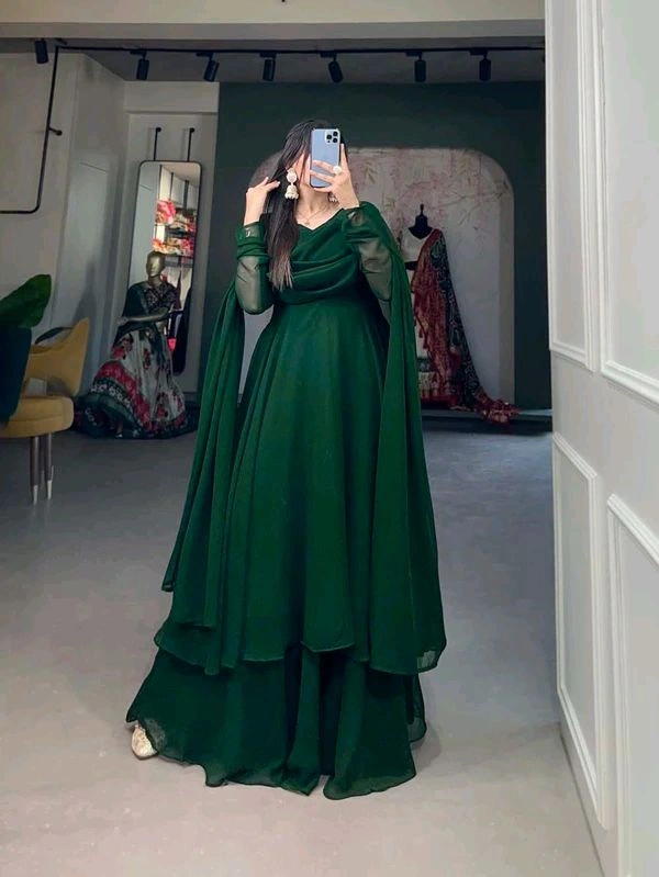 Antique Fashion 1 Kurti Plazo  Dupatta - colour 3, L
