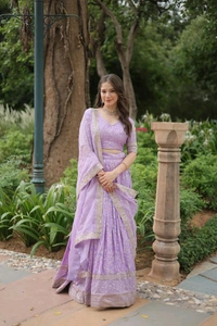 Antique Fashion 1 Introducing The Jequard Lehenga Crafted On Delicate Viscose Dayble Jequard Fabric  Adorned With Intricate Sequins Embroidered Work this ensemble is the Epitome of Elegance and Refinement. Elevate your style with a touch of sophistication  - colour 2