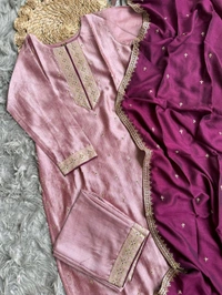 Antique Fashion 1 Designer Kurti Pant Dupatta Collection  - L