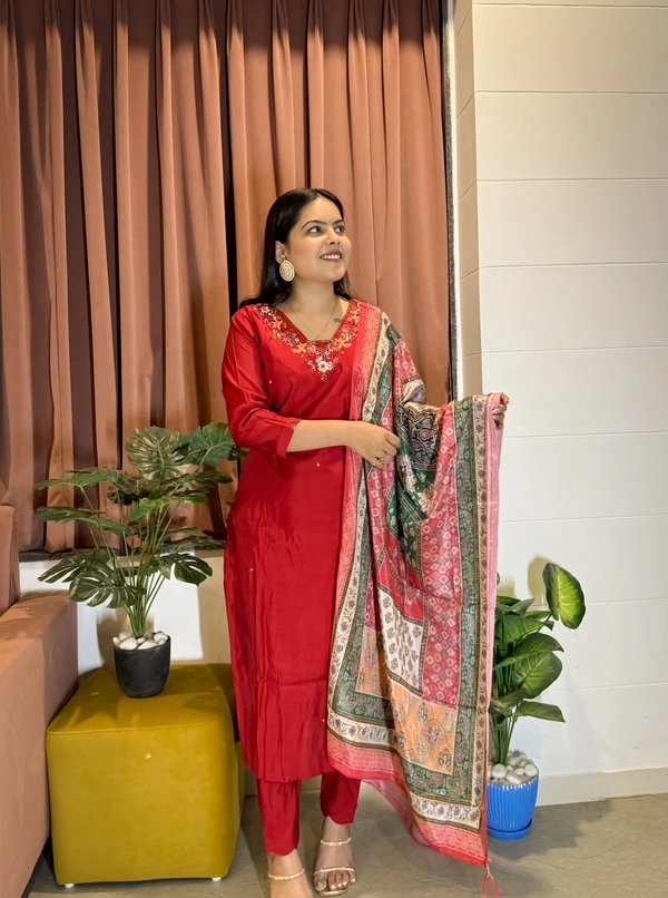 Antique Fashion 1 𝑲𝑼𝑹𝑻𝑰  PANT 𝑾𝑰𝑻𝑯 𝑫𝑰𝑮𝑰𝑻𝑨𝑳 𝑷𝑹𝑰𝑵𝑻 - XL