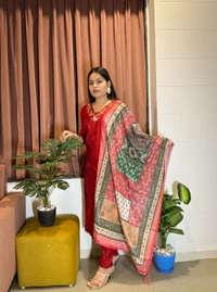 Antique Fashion 1 𝑲𝑼𝑹𝑻𝑰  PANT 𝑾𝑰𝑻𝑯 𝑫𝑰𝑮𝑰𝑻𝑨𝑳 𝑷𝑹𝑰𝑵𝑻 - XL