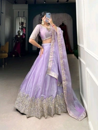 Antique Fashion 1 A Silk Dream  Burberry s Bridesmaid Lehenga for the Perfect Wedding Day Glow  