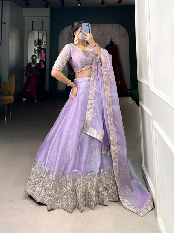Antique Fashion 1 A Silk Dream  Burberry s Bridesmaid Lehenga for the Perfect Wedding Day Glow  