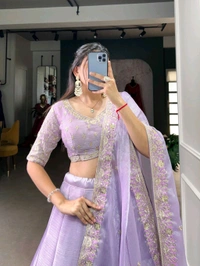 Antique Fashion 1 A Silk Dream  Burberry s Bridesmaid Lehenga for the Perfect Wedding Day Glow  