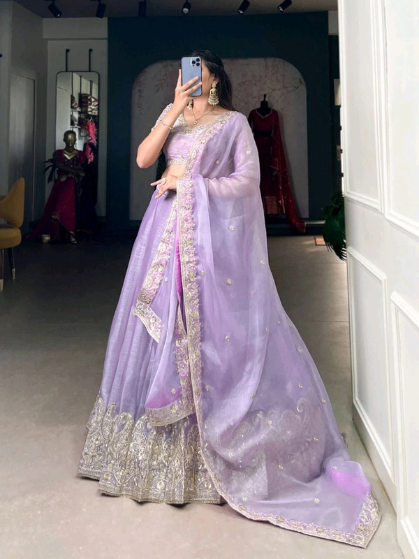 Antique Fashion 1 A Silk Dream  Burberry s Bridesmaid Lehenga for the Perfect Wedding Day Glow  