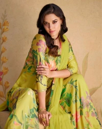 Antique Fashion 1 Kurti Plazo Set