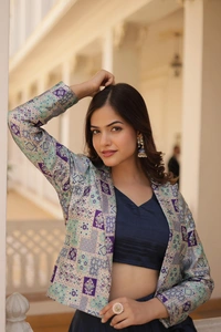 Antique Fashion 1 PREMIUM READYMADE LEHENGA CHOLI COLLECTIONS  - colour 1