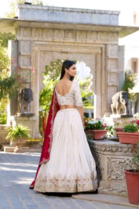 Antique Fashion 1 A bridesmaid statement in serene shades   - Note :- Flair :- 4.5 Meter