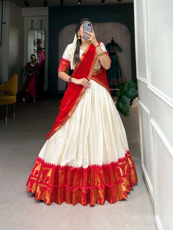 Antique Fashion 1 Soth Indian Lehegha  - colour 2, Unstitched Blouse