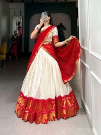Antique Fashion 1 Soth Indian Lehegha  - colour 2, Unstitched Blouse