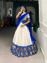 Antique Fashion 1 Soth Indian Lehegha  - colour 3, Unstitched Blouse