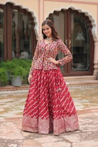 Antique Fashion 1 Premium Designer Sequins Embroiderd Readymade Co-ord Set 