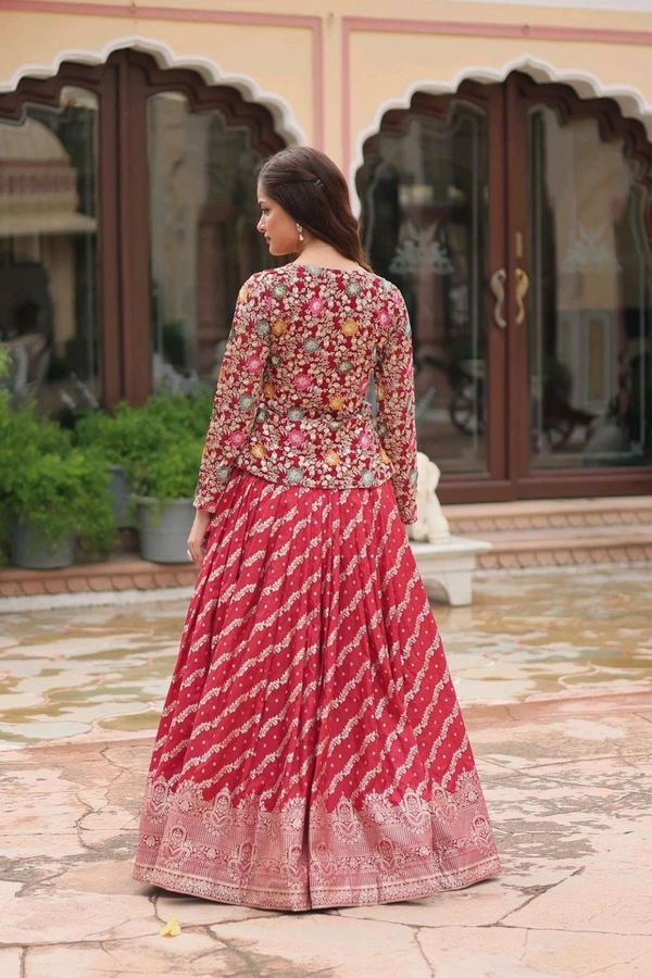 Antique Fashion 1 Premium Designer Sequins Embroiderd Readymade Co-ord Set 