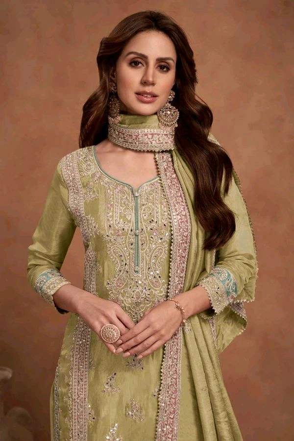 Antique Fashion 1 Kurti Plazo Set - colour 2, M