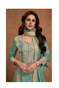 Antique Fashion 1 Kurti Plazo Set - colour 3, XXL