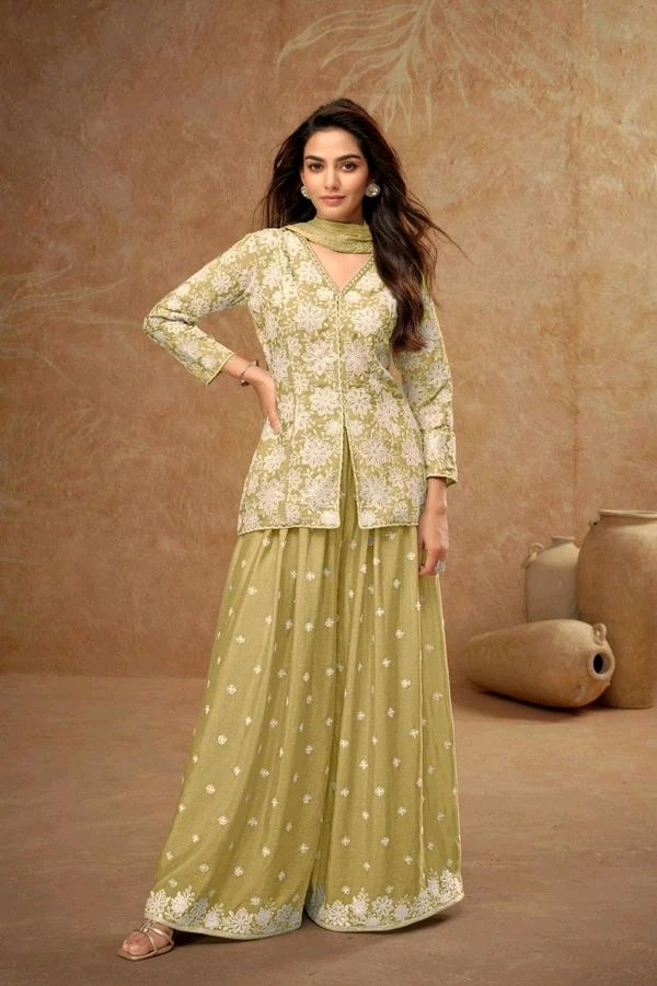 Antique Fashion 1 Kurti Plazo  - colour 2, XL