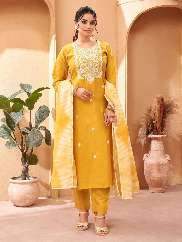 Antique Fashion 1 Designer Kurti Pant Set Collection  - XXL