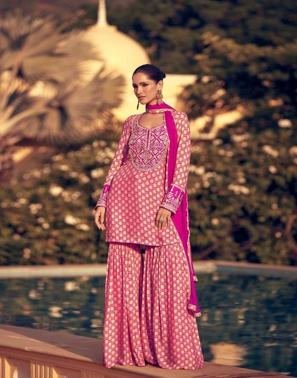 Antique Fashion 1 Designer Kurti Plazo Collection 2024-25 - XXL
