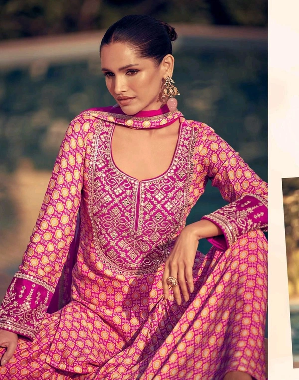 Antique Fashion 1 Designer Kurti Plazo Collection 2024-25 - XXL