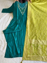 Antique Fashion 1 Designer Kurti Pant Duppta Collection  - XL