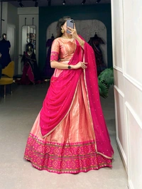Antique Fashion 1 Kanjivaram Lehengas  - colour 1