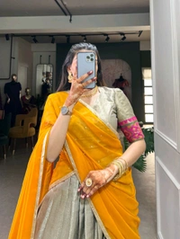 Antique Fashion 1 Kanjivaram Lehengas  - colour 2