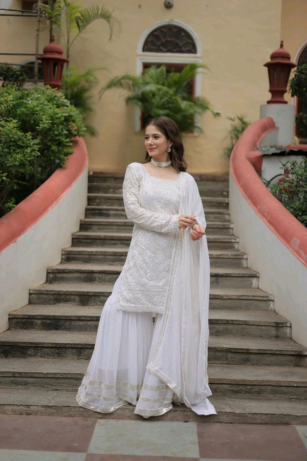Antique Fashion 1 Designer kurti Pant Plazo Collection  - L, colour 1