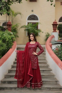 Antique Fashion 1 Designer kurti Pant Plazo Collection  - XXL, colour 2
