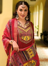 Antique Fashion 1 New Launching Designer Kurti Pant Collection 2024-25 - colour 5, 3XL