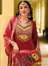 Antique Fashion 1 New Launching Designer Kurti Pant Collection 2024-25 - colour 5, 3XL