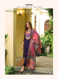 Antique Fashion 1 New Launching Designer Kurti Pant Collection 2024-25 - colour 6, M