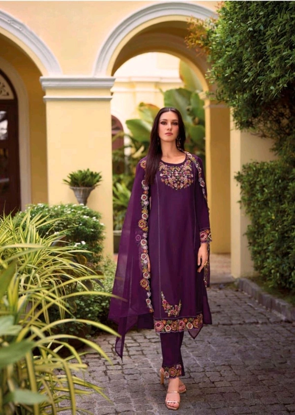 Antique Fashion 1 Kurti Pent Collection  - Xxl